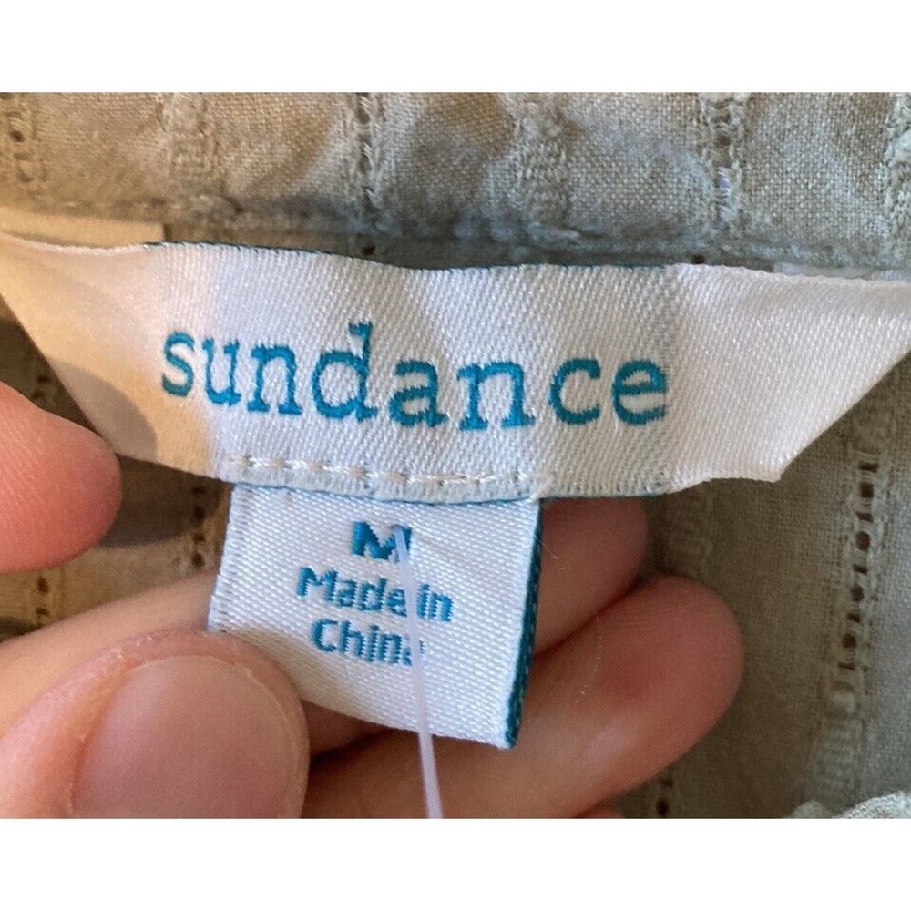 Sundance Button Front Blouse Size Medium Women’s … - image 3
